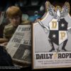 Harry Potter Placca Muro Giornale La Gazzetta Del Profeta 21cm Noble Collection