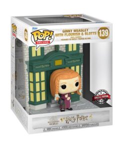 Harry Potter - Pop Funko Vinile Figura Deluxe 139 Diagon Alley Flourish & Blotts W/ginny Funko Figures