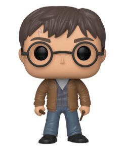 Harry Potter Pop! Movies Vinile Figura Harry W/2 Wands Esclusiva 9 Cm Funko