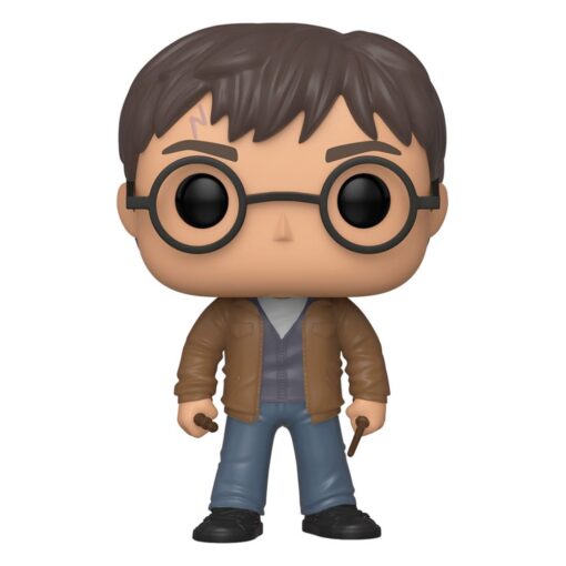 Harry Potter Pop! Movies Vinile Figura Harry W/2 Wands Esclusiva 9 Cm Funko