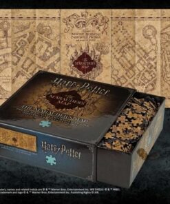 Harry Potter Puzzle con Cover Mappa Del Malandrino 1000 Pezzi 89x33 cm Noble Collection