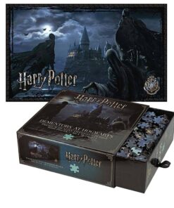 Harry Potter Puzzle Dissennatore a Hogwarts 76 x 46 cm Noble Collection