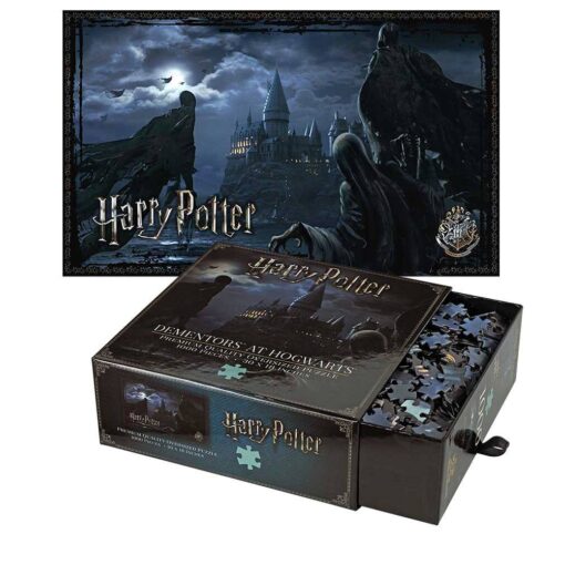 Harry Potter Puzzle Dissennatore a Hogwarts 76 x 46 cm Noble Collection