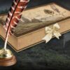 Harry Potter Replica Penna Piuma e Calamaio Hogwarts Noble Collection