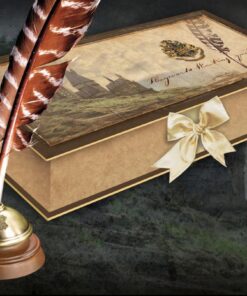 Harry Potter Replica Penna Piuma e Calamaio Hogwarts Noble Collection