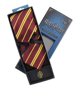 Harry Potter Set Cravatta con Spilla Grifondoro Box  Cinereplicas