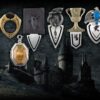 Harry Potter Set Segnalibri dei 7 Horcrux di Lord Voldemort Noble Collection