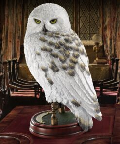 Harry Potter Statua Con Piedistallo Edvige Replica 24 Cm Noble Collection