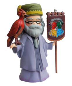 Harry Potter Statua Silente & Fumseck 15 Cm Plastoy