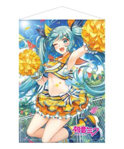 Hatsune Miku Wallscroll Cheerleader (Summer) 50 X 70 Cm POPbuddies