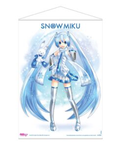 Hatsune Miku Wallscroll Snow Miku 50 X 70 Cm POPbuddies