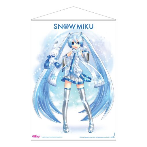 Hatsune Miku Wallscroll Snow Miku 50 X 70 Cm POPbuddies