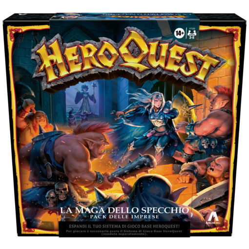 HEROQUEST LA MAGA DELLO SPECCHIO GIOCO DA TAVOLO HASBRO