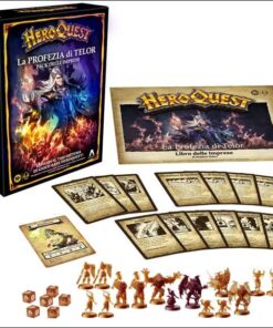 HEROQUEST LA PROFEZIA DI TELOR Gioco Da Tavolo Hasbro