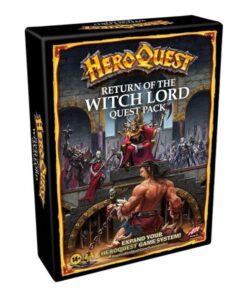 HEROQUEST RETURN OF WITCH LORD ENGLISH GIOCO DA TAVOLO HASBRO