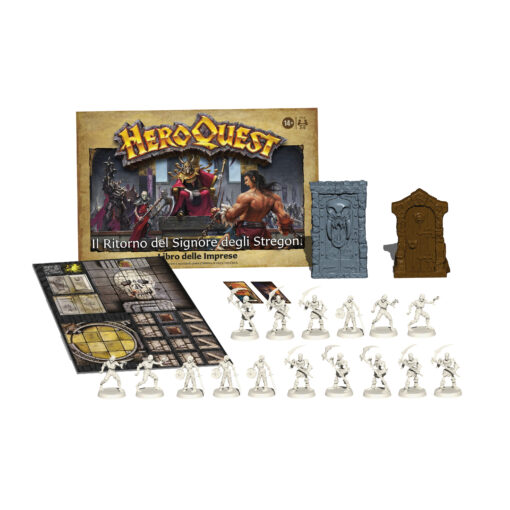 HEROQUEST RITORNO SIGNORE DEGLI STREGONI GIOCO DA TAVOLO HASBRO