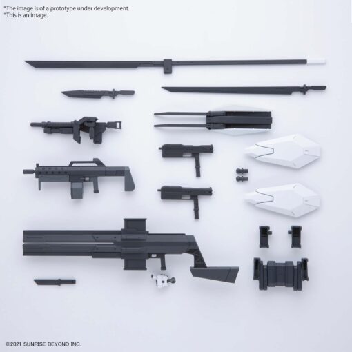 HG AMAIM WAR A/T BORDER WEAPON SET 1/72 MODEL KIT BANDAI MODEL KIT