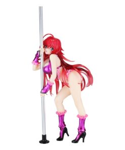 High School Dxd Statua 1/7 Rias Gremory Pole Dance Ver. Purple Color 20 Cm Kaitendoh