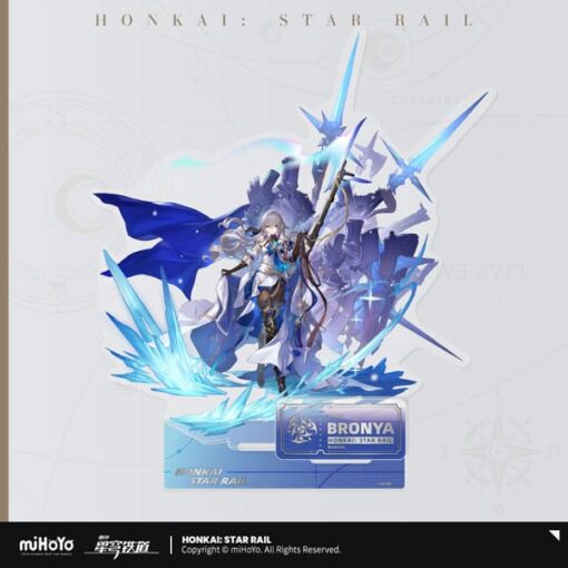 Honkai: Star Rail Stampa In Acrilico Figure: Bronya 20 Cm Mihoyo