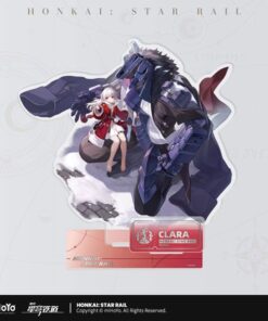 Honkai: Star Rail Stampa In Acrilico Figure: Clara 19 Cm Mihoyo