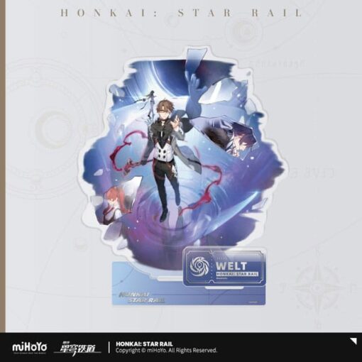 Honkai: Star Rail Stampa In Acrilico Figure: Welt 16 Cm Mihoyo