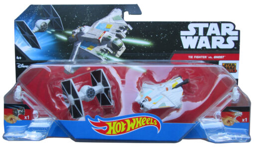 HOT WHEELS:STAR WARS T.FIGHTER VS GHOST WHEELS STAR - MODELLINI E VEICOLI