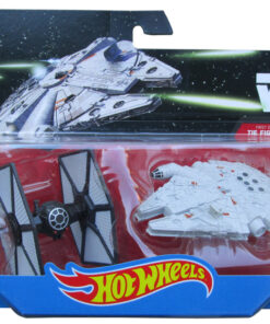 HOT WHEELS:STAR WARS T.FIGHTER VS M.FALC WHEELS STAR - MODELLINI E VEICOLI