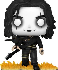 Il Corvo Funko Pop Film Vinile Figura Eric Draven con Corvo 9 cm