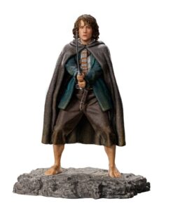 Il Signore Degli Anelli Bds Art Scale Statua 1/10 Pippin 12 Cm Iron Studios