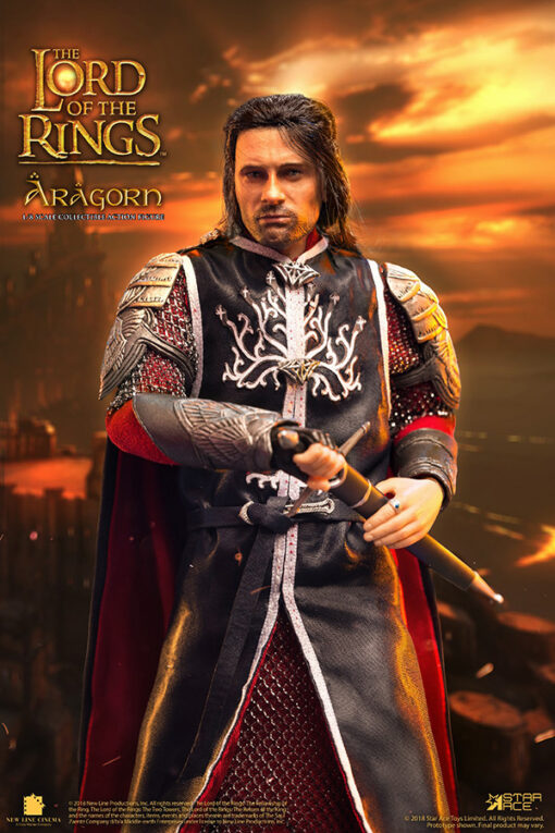 Il Signore Degli Anelli King Aragorn 2.0 Regular 1/8 Figura Action Figura Star Ace