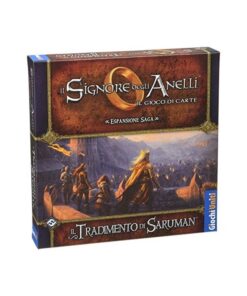 IL SIGNORE DEGLI ANELLI LCG: IL TRADIMENTO DI SARUMAN - Gioco da Tavolo