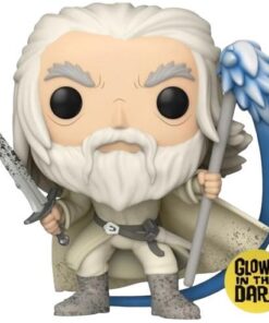 Il Signore Degli Anelli Pop! Movies Figure in Vinile Gandalf il Bianco 9cm Esclusiva Funko