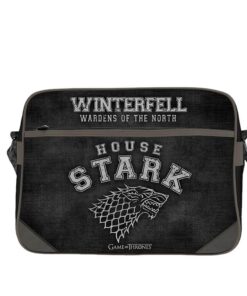 Il Trono Di Spade - Borsa A Tracolla Full Print "house Stark" - Vinile