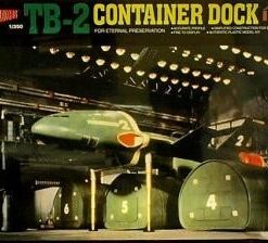 Imex IM1207 TB-2 CONTAINER DOCKTHUNDERBIRDS KIT 1:350 Modellino