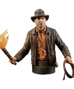 Indiana Jones: Raiders Of The Lost Ark Busto 1/6 Indiana Jones Variant Sdcc 2023 Esclusiva 15 Cm Gentle Giant