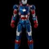 Infinity Saga Dlx Action Figura 1/12 Iron Patriot 17 Cm Threezero