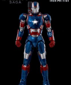 Infinity Saga Dlx Action Figura 1/12 Iron Patriot 17 Cm Threezero