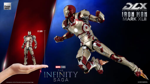 Infinity Saga Iron Man Mk 42 Dlx Af Action Figura Threezero