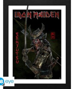 IRON MAIDEN - Framed print "Senjutsu" (30x40)