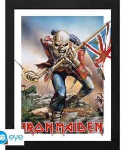 IRON MAIDEN - Framed print "Trooper Eddie" (30x40)