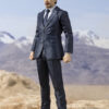 Iron Man Statua Tony Stark Figura 15 cm con Accessori Bandai