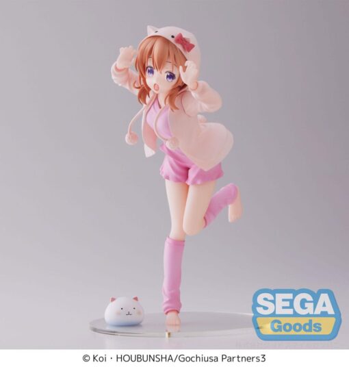 Is The Order A Rabbit Luminasta Pvc Statua Rabbit House Tea Party: Bloom Cocoa 18 Cm Sega