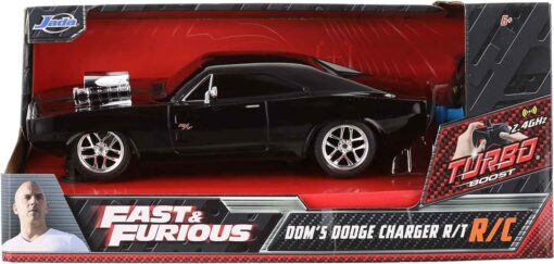 JADA FAST & FURIOUS RC DODGE CHARGER 1970 SCALA 1:24 MOVIES - GIOCATTOLI VARI