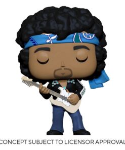 Jimi Hendrix Pop! Rocks Vinile Figura Jimi Hendrix (live In Maui Jacket) 9 Cm Funko