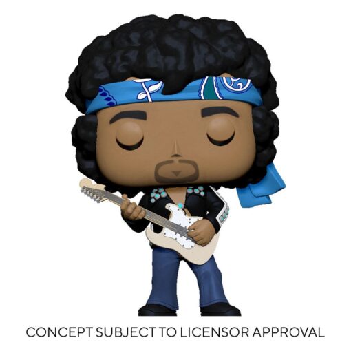 Jimi Hendrix Pop! Rocks Vinile Figura Jimi Hendrix (live In Maui Jacket) 9 Cm Funko