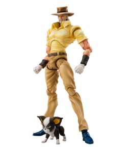 Jojo's Bizarre Adventure Super Action Action Figura Chozokado (joseph Joestar & Iggy) (3rd-run) 15 Cm Medicos Entertainment