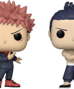 Jujutsu Kaisen Funko POP Animazione Vinile 2 Figure Itadori & Todo 9 cm