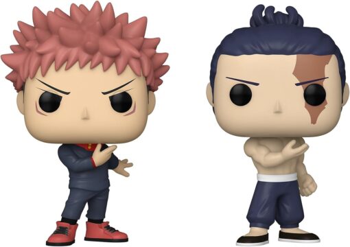 Jujutsu Kaisen Funko POP Animazione Vinile 2 Figure Itadori & Todo 9 cm