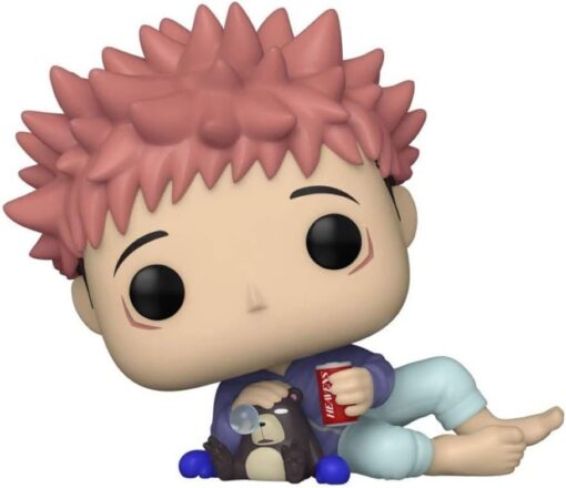 Jujutsu Kaisen Pop! Animation Vinile Figura Itadori W/ Tsukamoto Bambola 9 Cm Funko