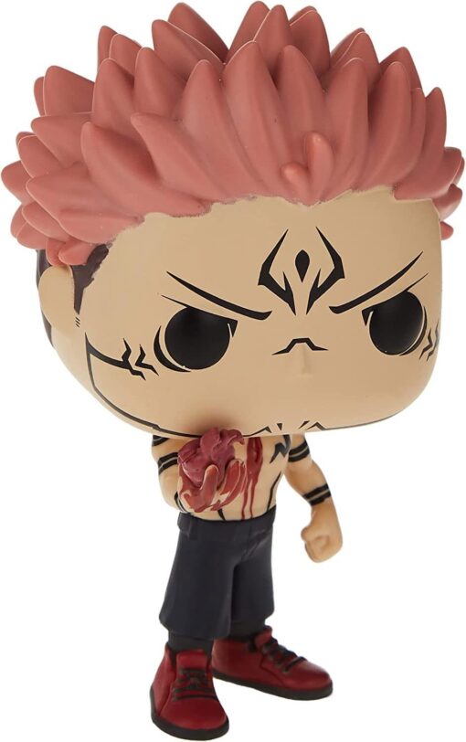 Jujutsu Kaisen Pop & Buddy! Animation Vinile Figura Sukuna W/heart 9 Cm Funko